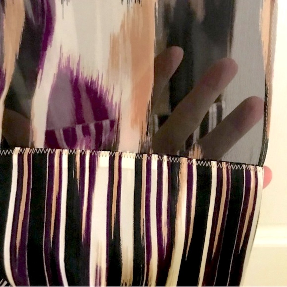 PER SE 100% Silk Scarf *Abstract Print* - Picture 7 of 10